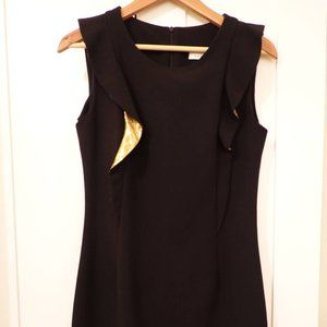 Sandro black mini dress